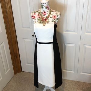 White House Black Market Strapless Gown